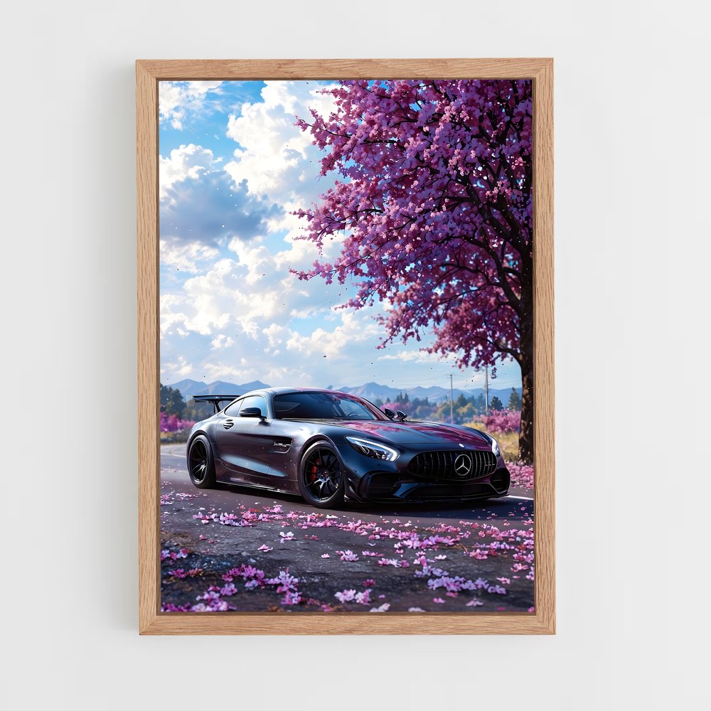 Poster Amg gt élégant – affiche Mercedes (vue 4)